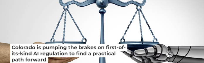 Colorado was first to pass comprehensive AI legislation in the U.S. wildpixel/Getty Images